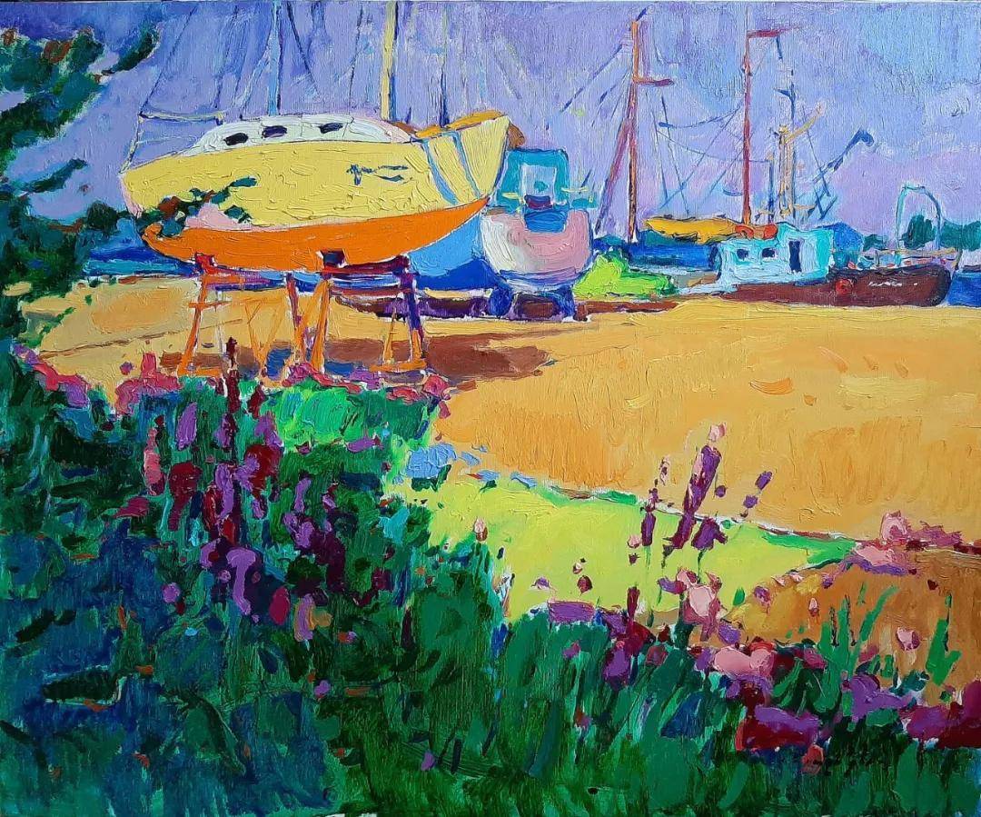 乌克兰画家alexander shandor风景画作品欣赏