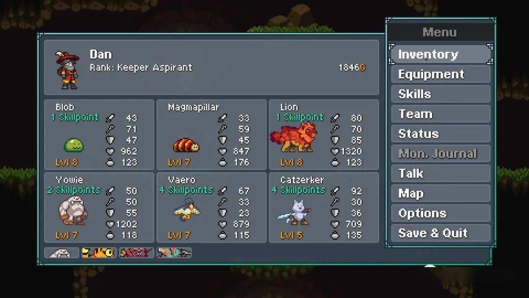 【玩法快搜】怪物圣所monster sanctuary