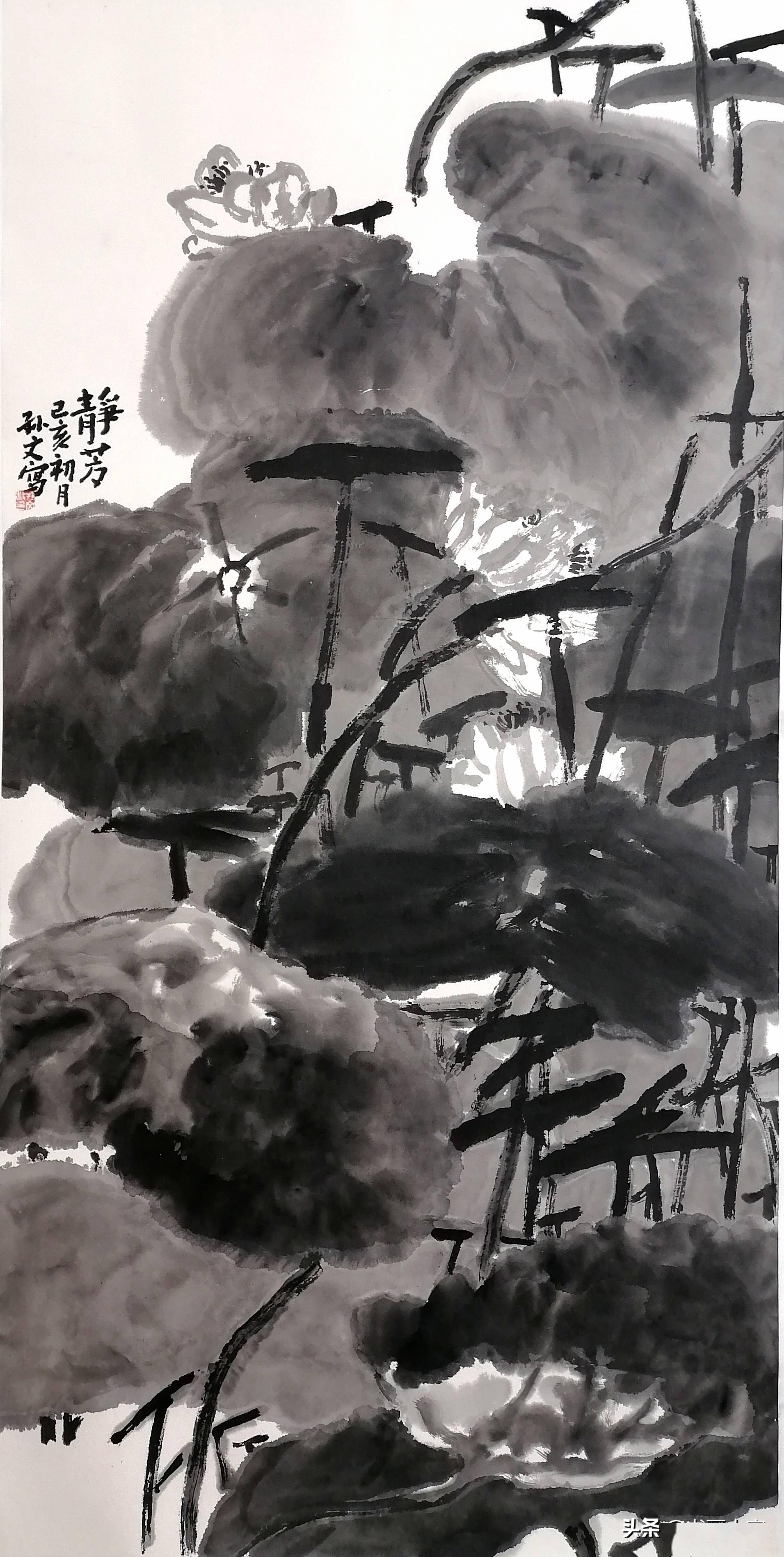 孙文孙文科的花鸟画笔墨意蕴浓厚每幅作品都包含人生故事