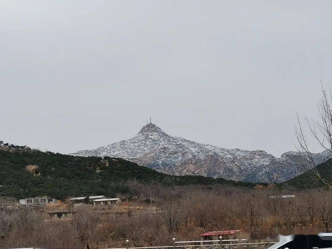 昌黎碣石山銀裝素裹