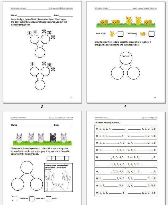 比尔盖茨推荐 美国年上千页数学练习册zearnmath Gk G6 幼儿园至小学五年级 孩子