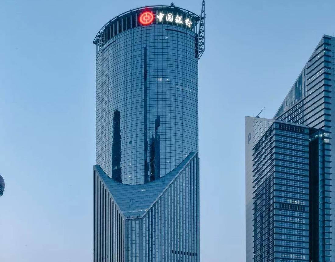 上海浦东中银大厦图片