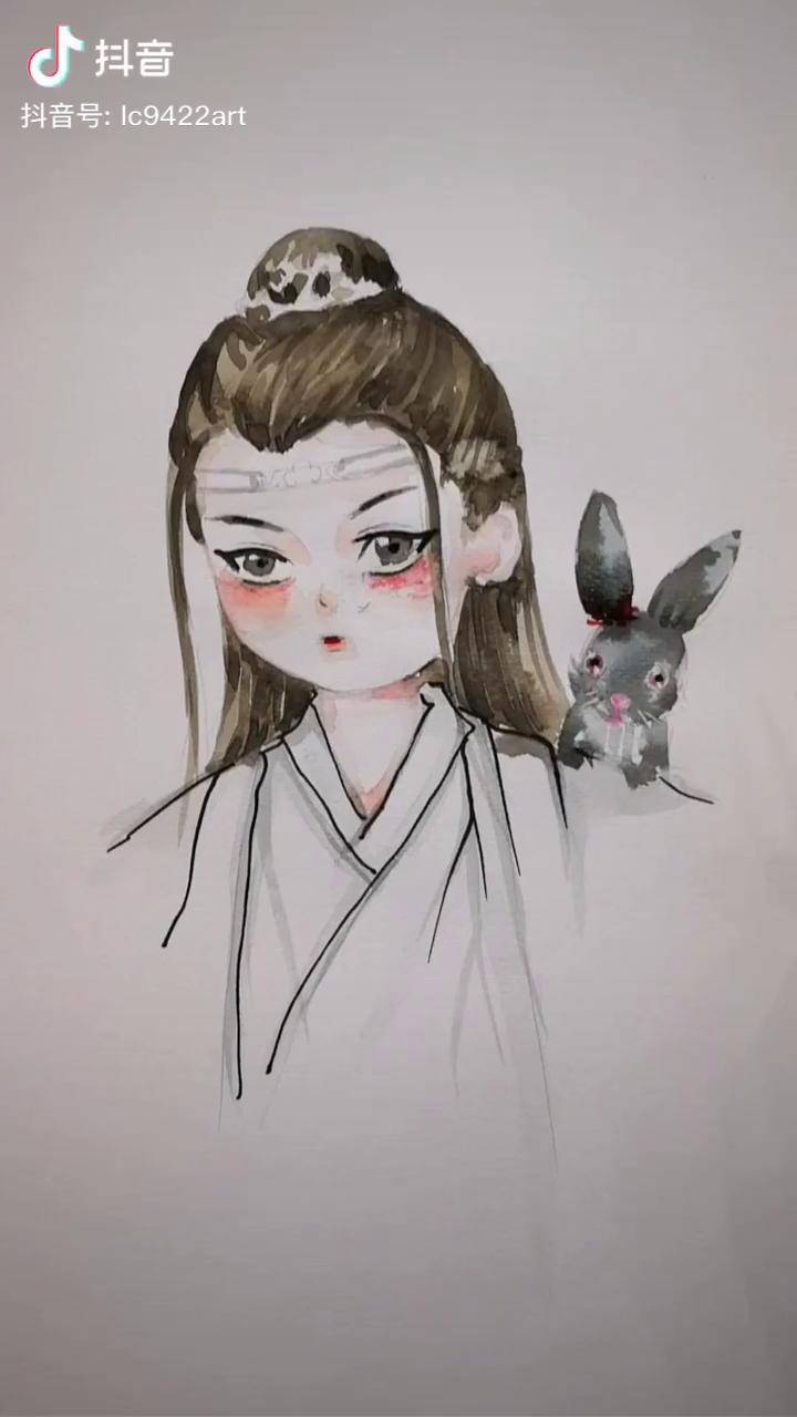 陈情令王一博蓝湛你喜欢兔子吗