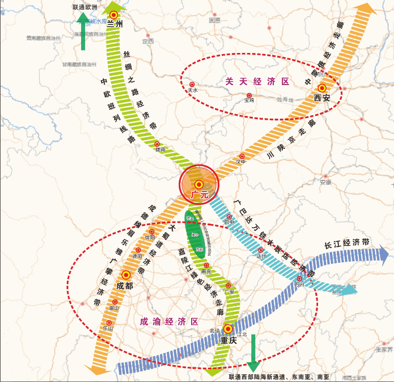 广元最新交通规划图图片
