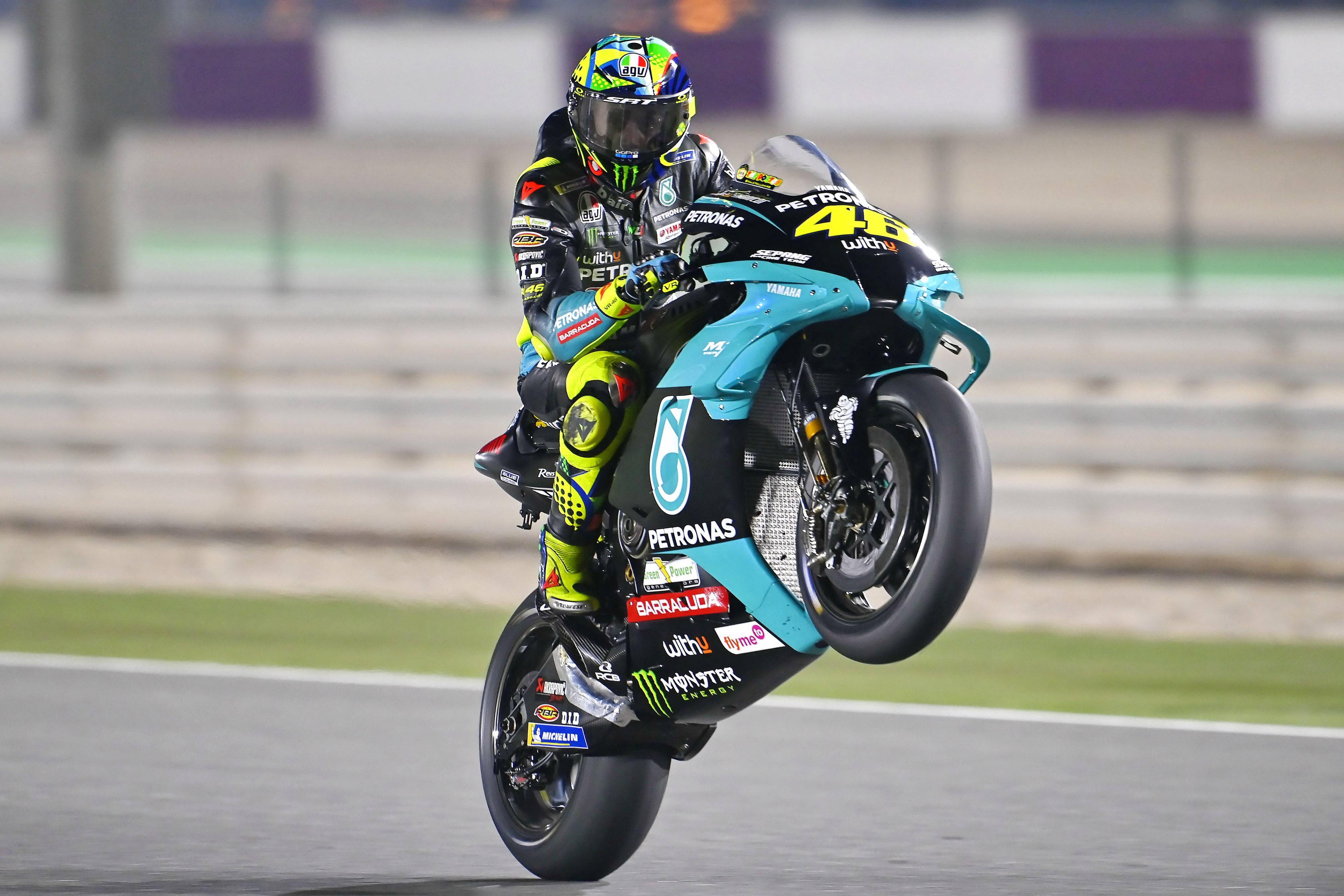 2021motogp卡塔尔季前测试vr46罗斯