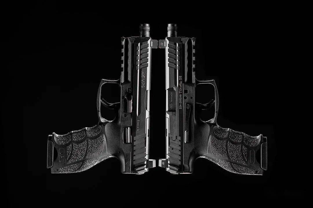 当红炸子鸡德国hk公司vp9系列手枪美图