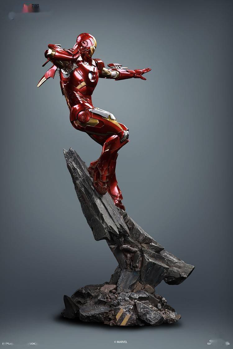 皇后工作室新版1/4钢铁侠mark 7全身像 售价4280元