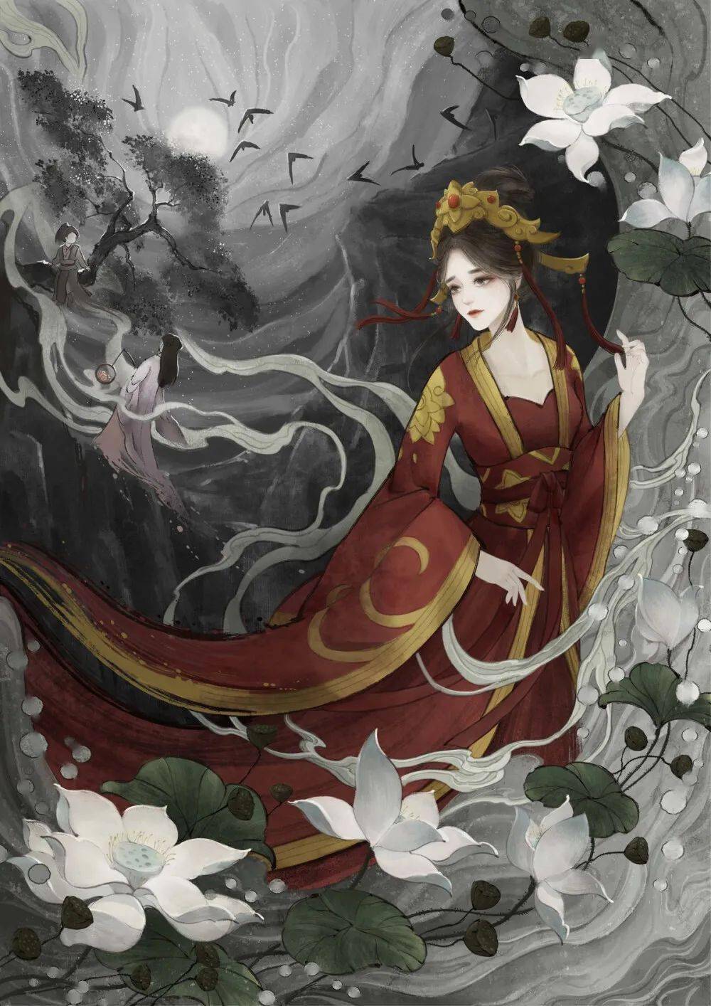 超级漂亮的古风小美人壁纸