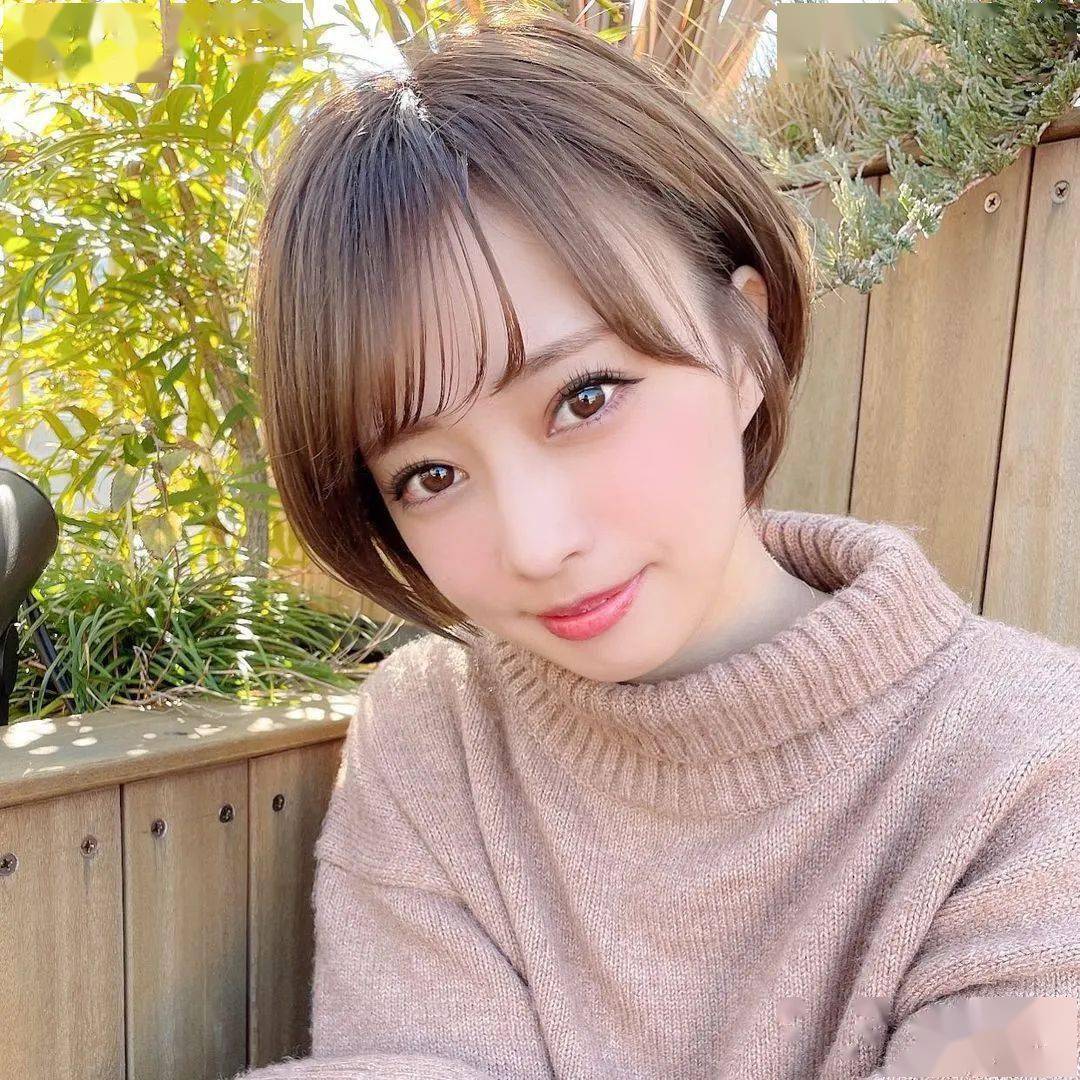 超人气日系空气短发