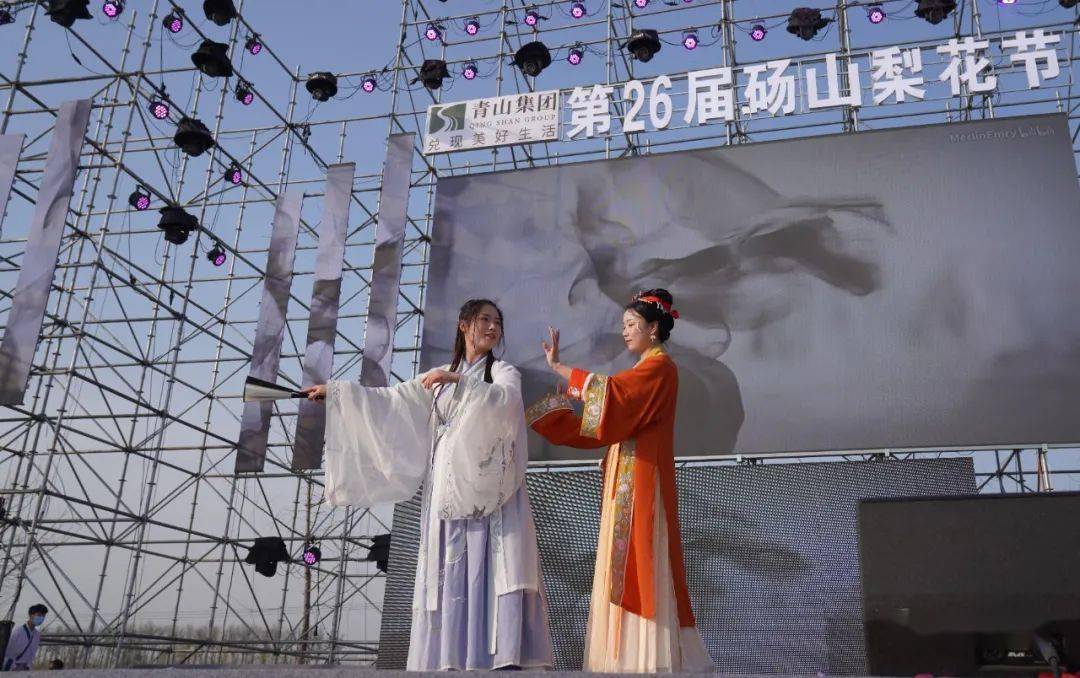 今晚,这场烟花秀震撼百万砀山人!_梨花