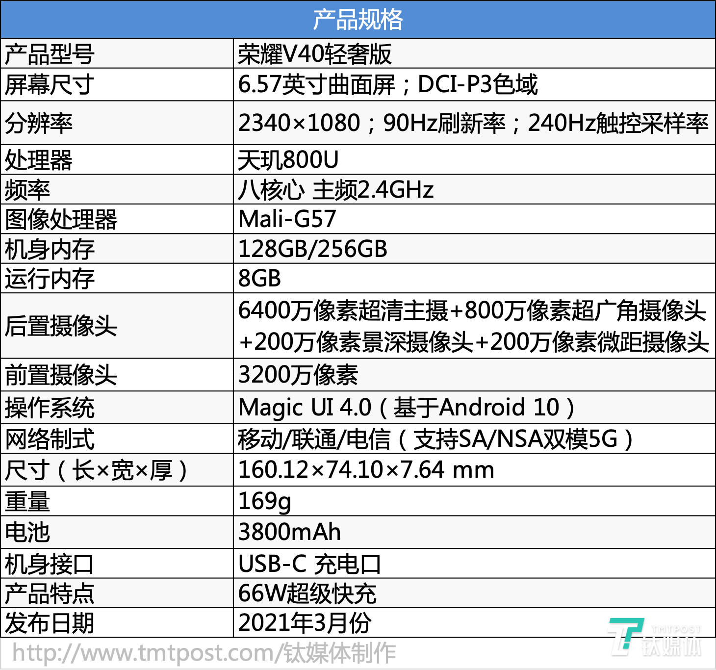 荣耀v40轻奢版体验盈盈一握的轻薄之选