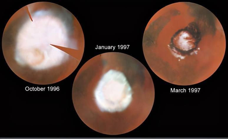 两极|火星的两极也是冰雪世界吗？有图有真相