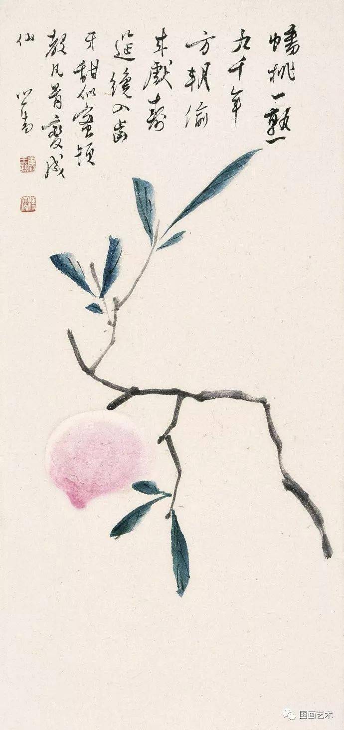 溥儒花鸟作品辑录分享