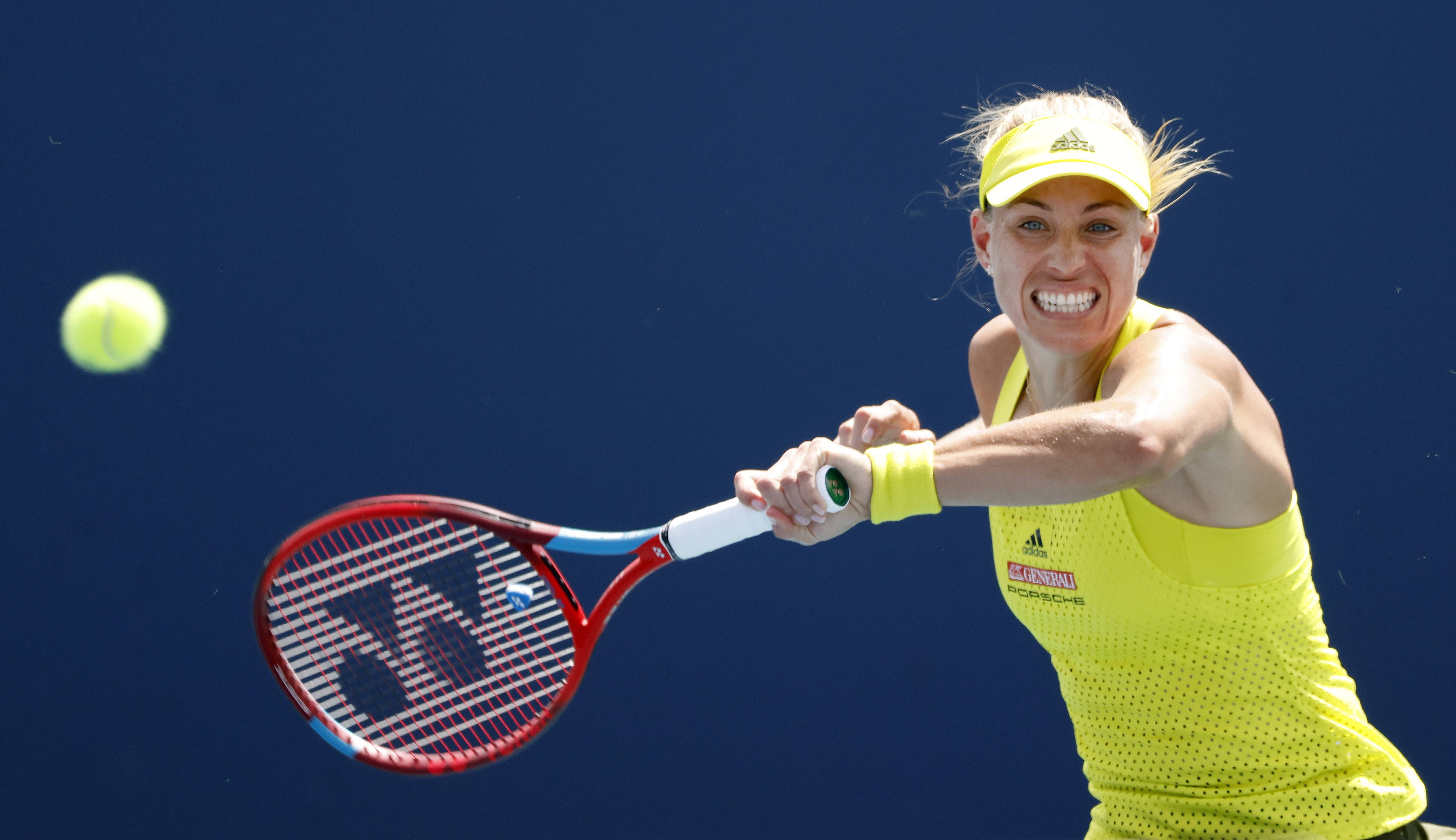 网球——迈阿密公开赛:科贝尔晋级