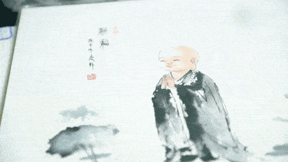 340万人在用的“禅画小和尚”表情包_权迎升