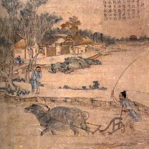 時代物　中国古画 王加华：中国古代耕织图意义探释_搜狐网