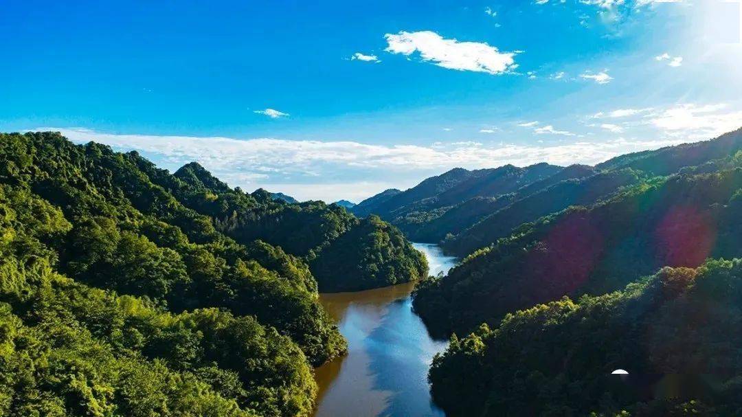 航拍:水韵彭州_水库