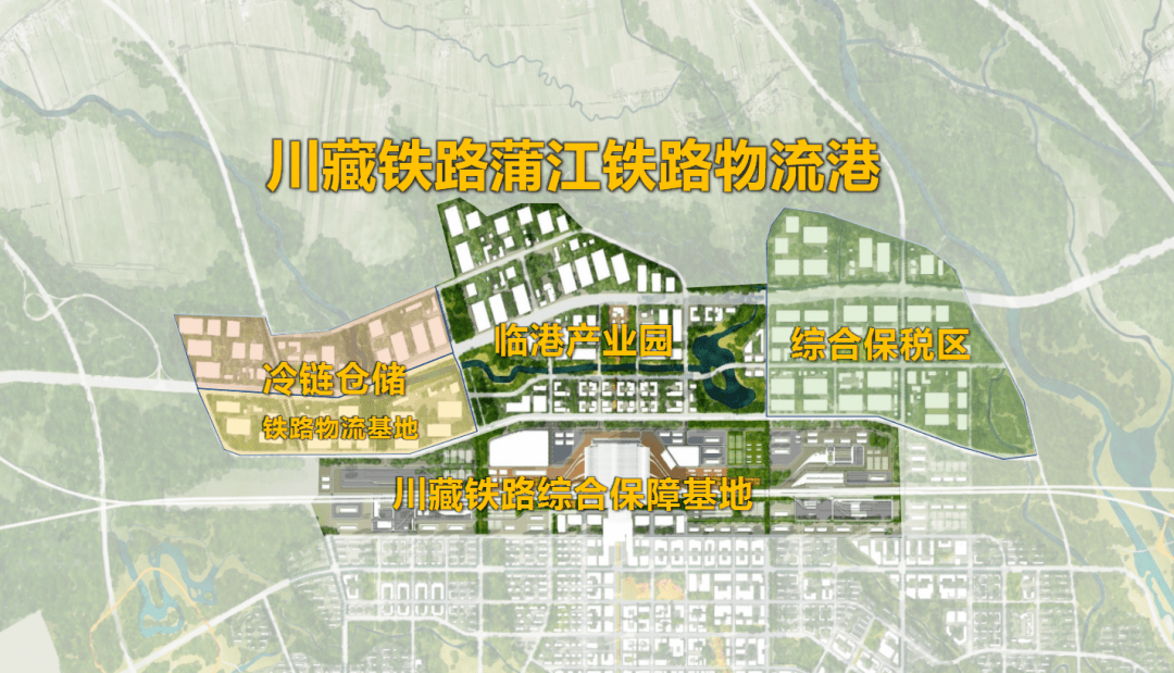 成都蒲江新城规划区图片