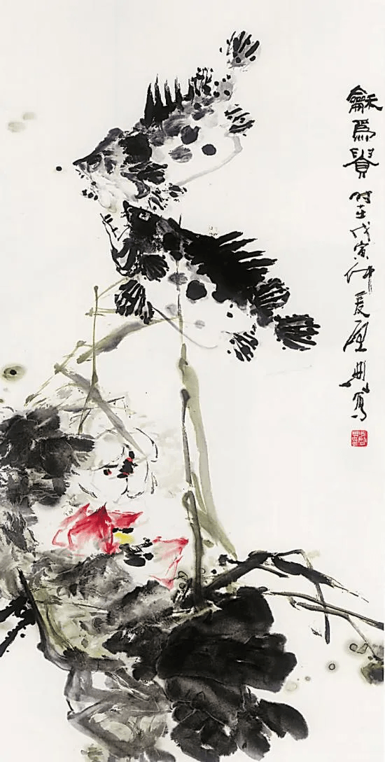 乍启典绘画作品欣赏