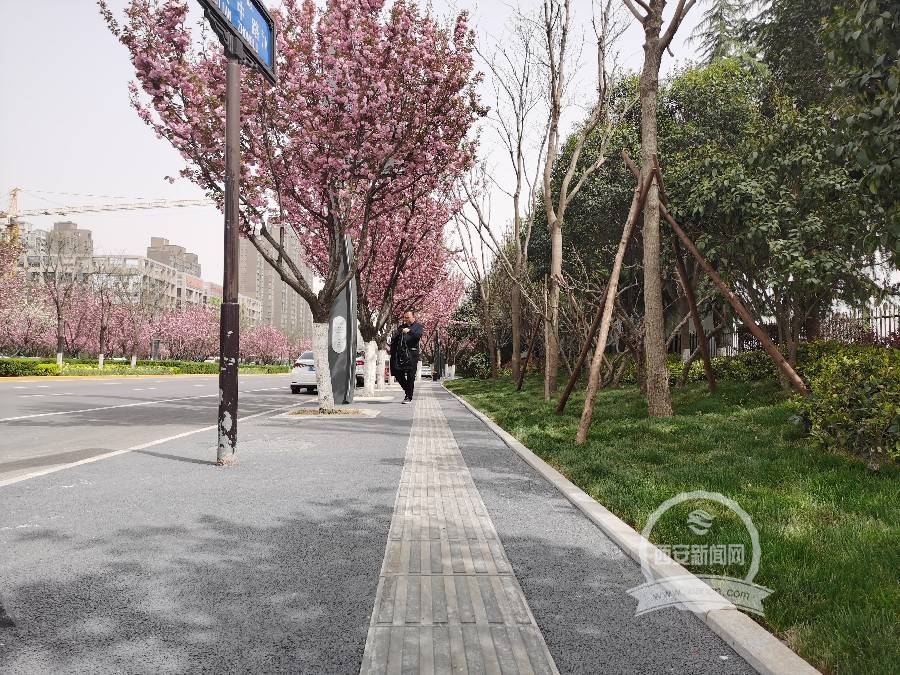 迎"十四运"航天基地聚焦无障碍设施改造提升_人行道