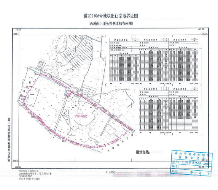 经黄山市徽州区人民政府批准,黄山市自然资源和规划局徽州分局委托