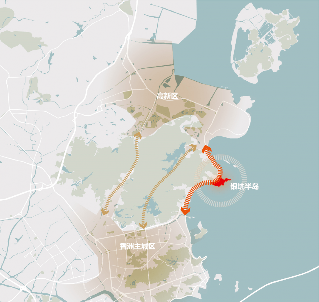 是情侣路沿线上的重要节点.