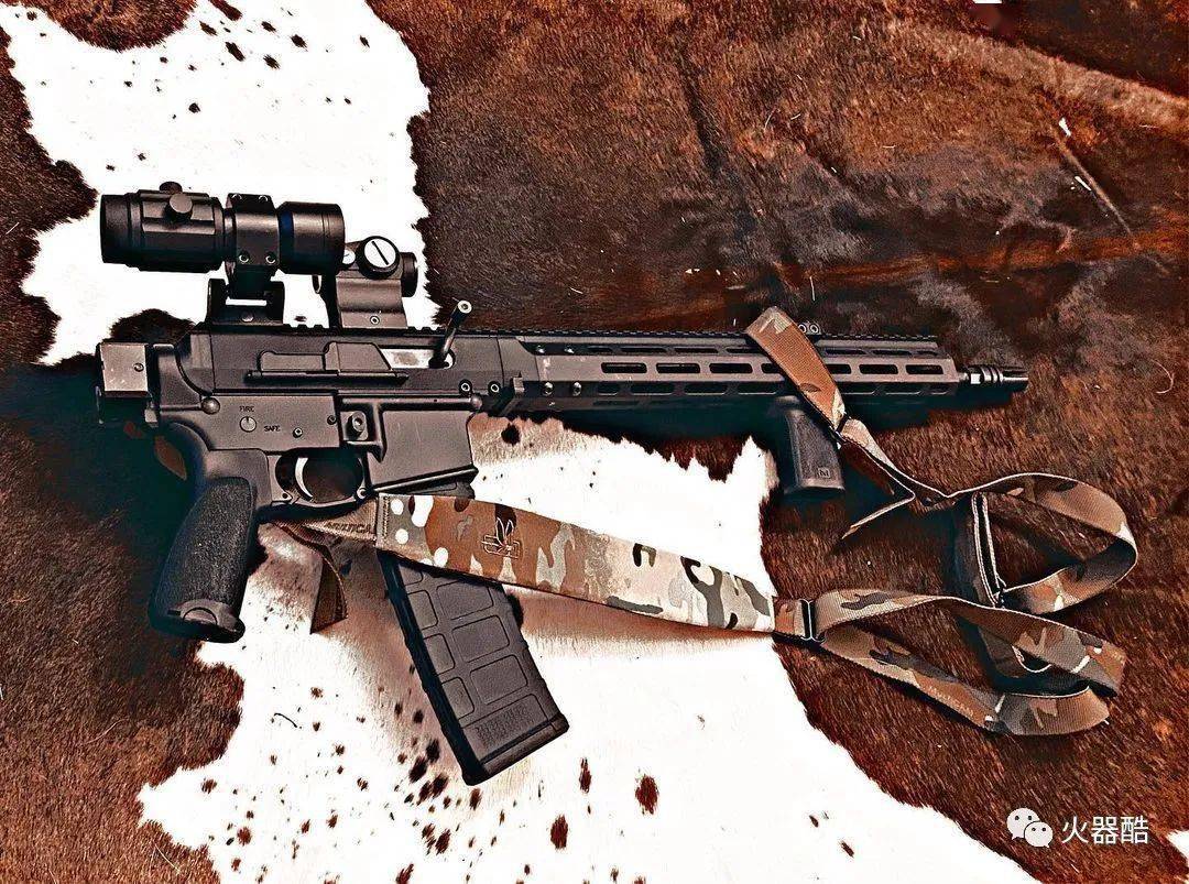 装上它秒变ar18brownells公司brn180上机匣套件美图