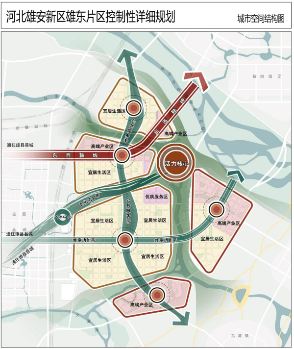 雄安新区运河规划图图片