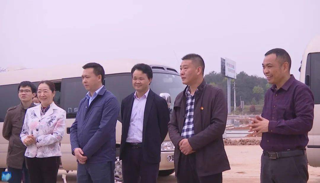 省发改委专家组来我县现场踏勘经济开发区扩区工作