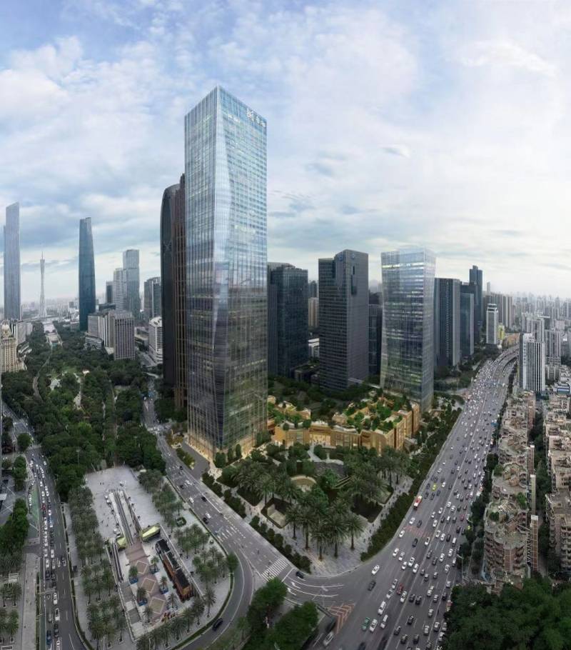 5g数字经济大厦启动招商珠江新城写字楼上新55万㎡