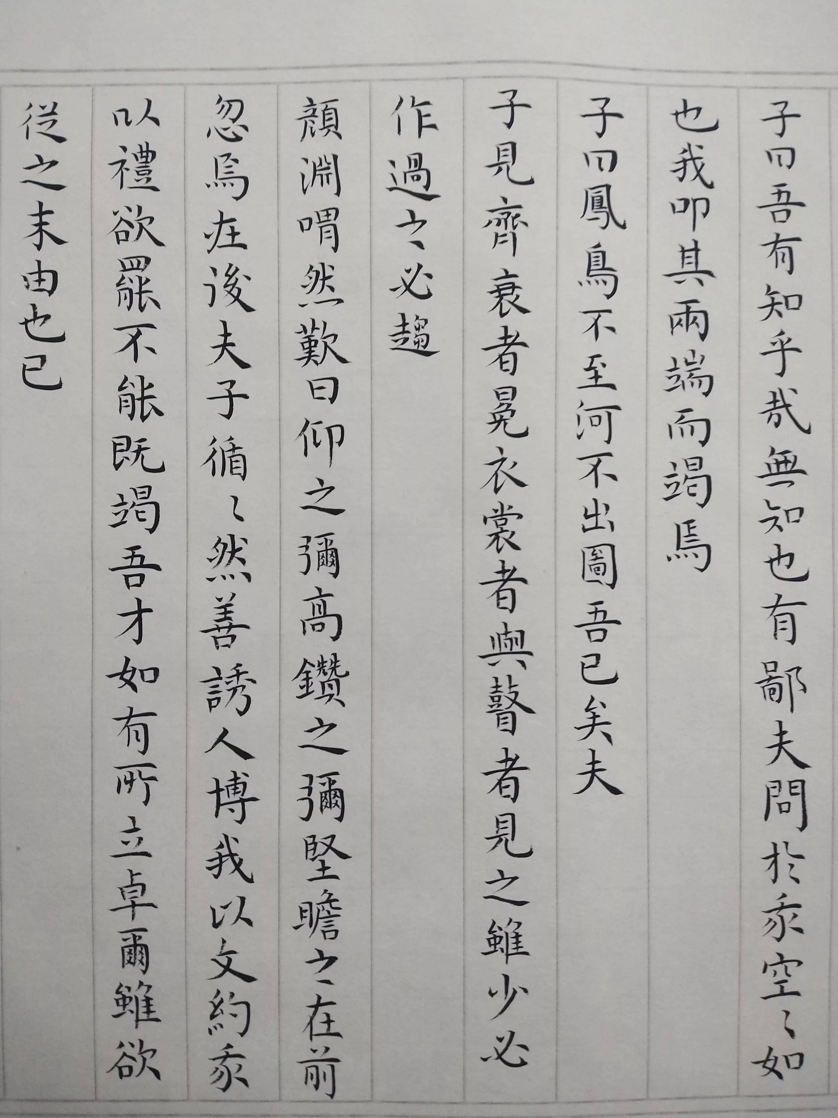 小楷论语抄写,不知不觉已过十多天,完成还需数日,继续加油吧!_举报