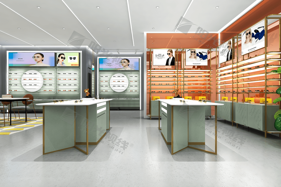 『装修案例』时尚高端眼镜店装修赏析