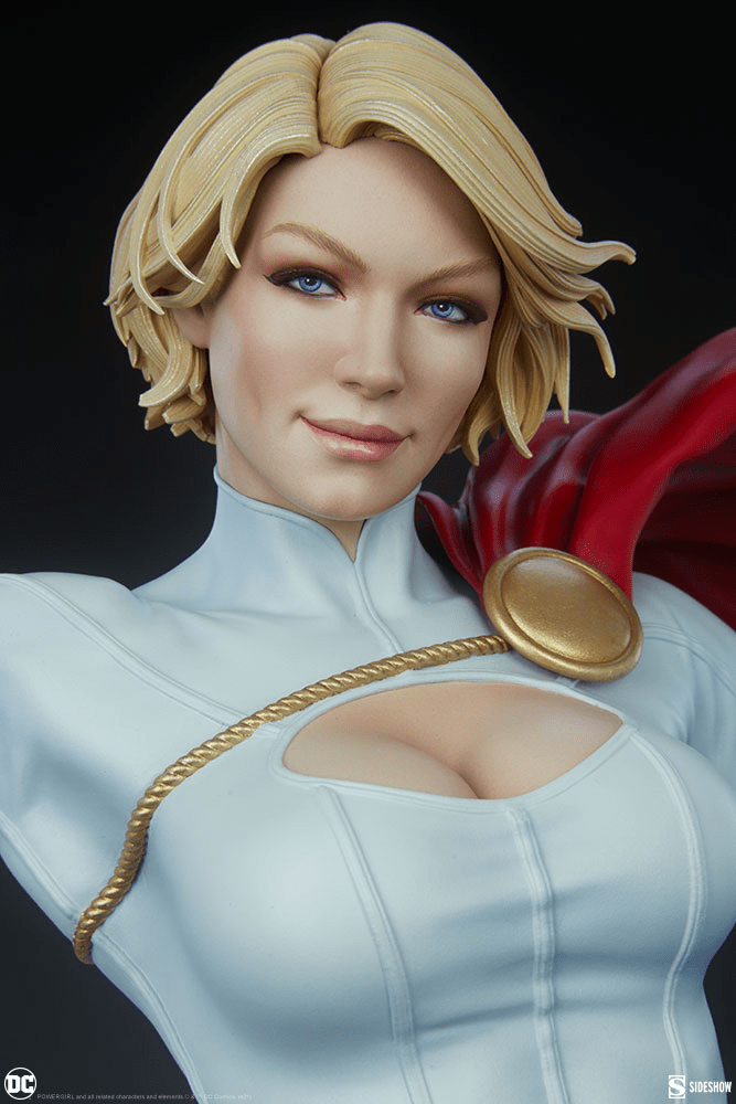 身材健硕这款dc神力女孩雕像针不戳