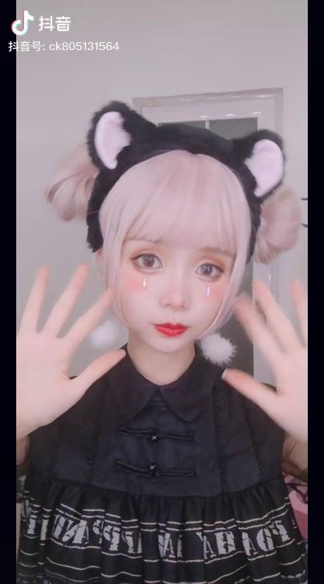 可爱的中华风lolita丸子头教程lolita发型