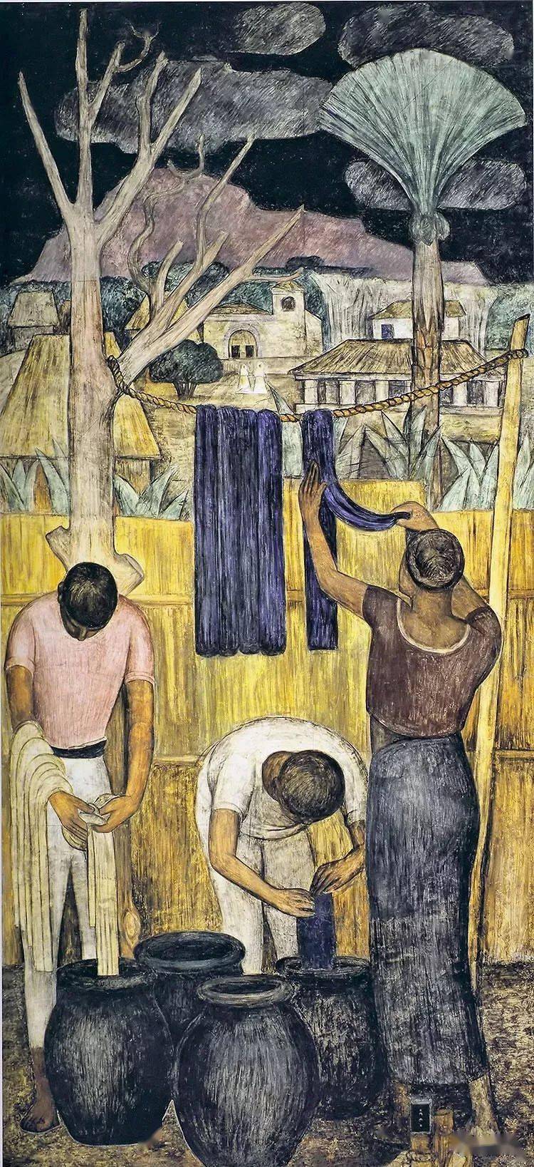 迭戈·里维拉(diegorivera)_壁画