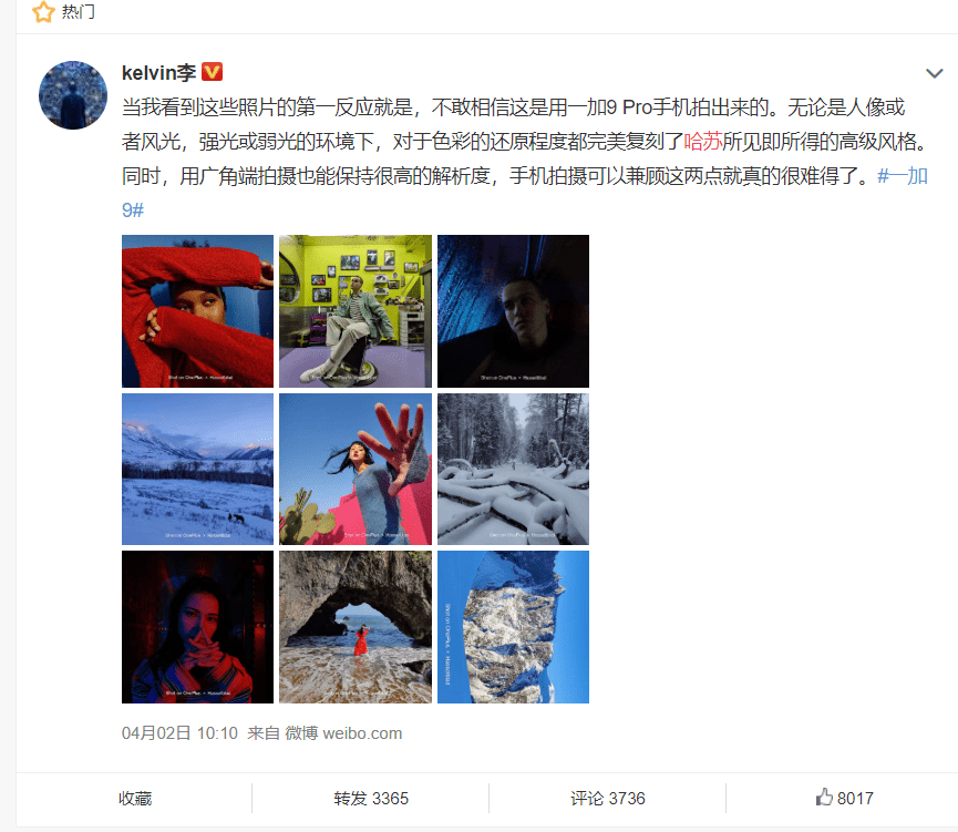 照片|哈苏色彩“牛”在哪？一加9系列样张解读