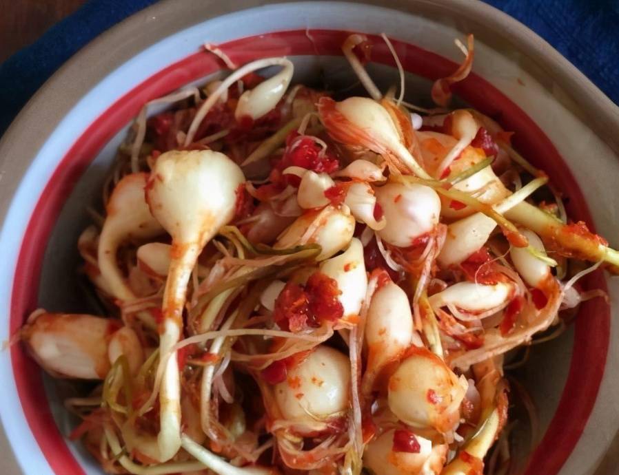 遇见野小蒜别错过,买回家腌一腌,简单省事,清脆酸爽,开胃解腻