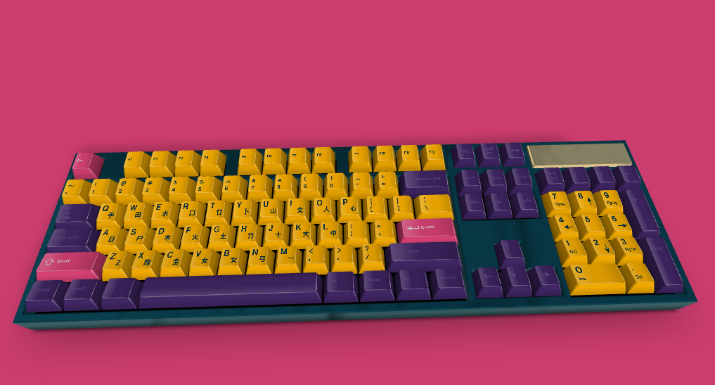 如何设计赛博朋克2077风格的虚拟键盘