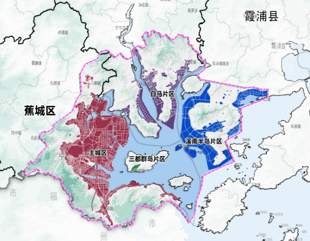 环三都澳大湾区规划图图片