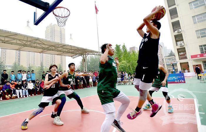 同心同行——2021年未央区青少年三人制篮球赛在西航二中开赛