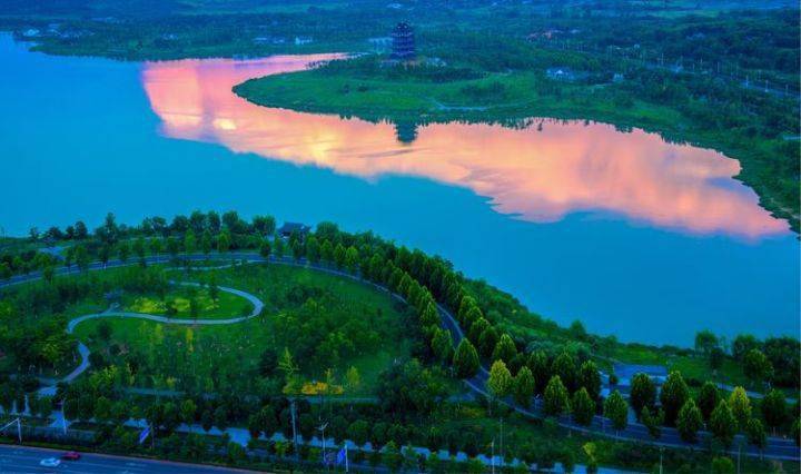 春游江淮请您来丨一城山水半城诗意,遇见夜色宛陵湖