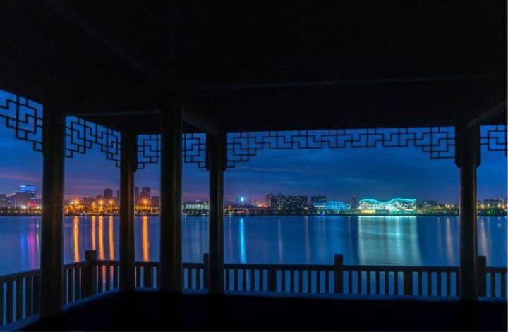 春游江淮请您来丨一城山水半城诗意,遇见夜色宛陵湖_宣城