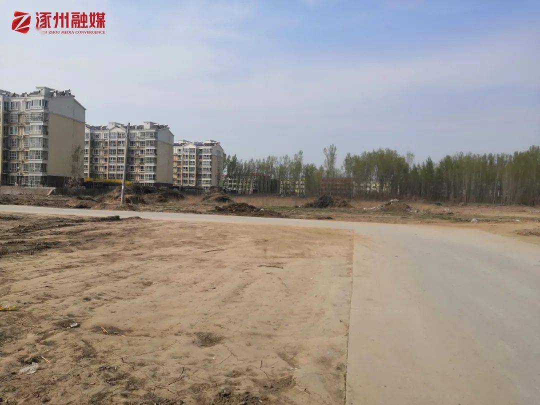 涿州正在新建一条城市主干路