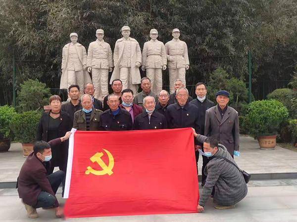 上蔡县党店镇曹楼村党支部追寻红色记忆接受红色洗礼传承红色基因弘扬