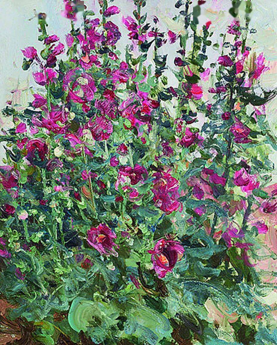 央美教授靳之林90岁高龄还冒着严寒在风雪中写生笔下的油画风景令人