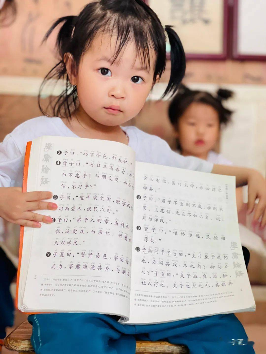 最后发现, 童蒙养正的主要课程就是背经典,背书,至少我们国内的没有