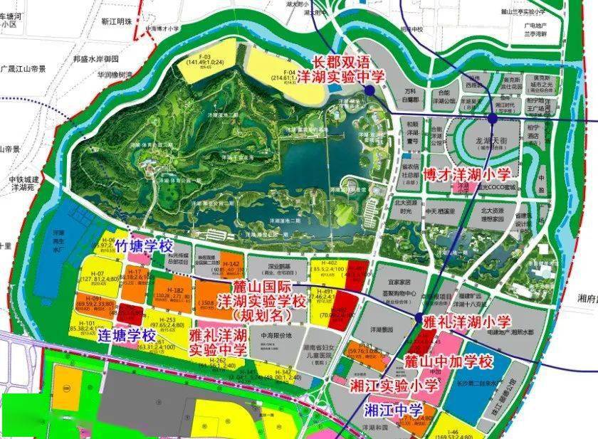 全长沙仅有!2021洋湖小升初微机派位范围公布!_规划名