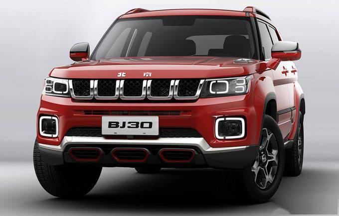 北京越野bj30上市!硬派造型 售10.58-12.58万元