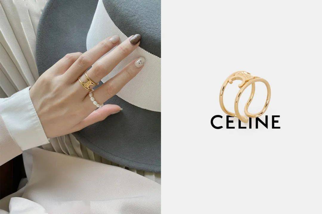 低调常卖款:这一枚celine戒指 10年后还是保值!