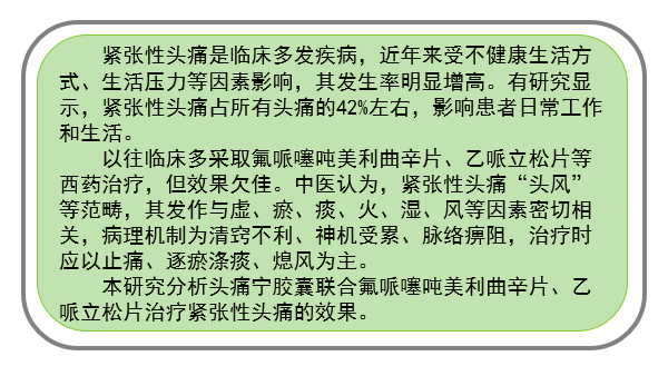 一種治療緊張性頭痛的新方法